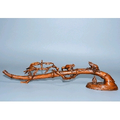 紫砂骆驼笔架-笔架/笔搁-7788红宝书