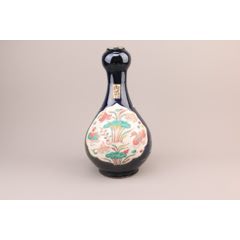 霁蓝釉观音瓶-蓝釉瓷-7788红宝书