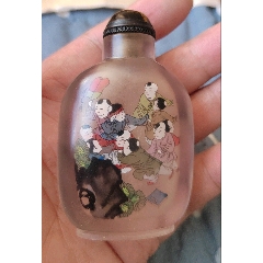 叶仲三内画鼻烟壶“小猫咪”-鼻烟壶-7788旧书网 叶仲三内画鼻烟壶“小猫咪”-鼻烟壶-7788旧书网