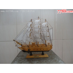 帆船　模型 帆船模型CONFECTION号海盗船-船/航海模型-7788旧书网