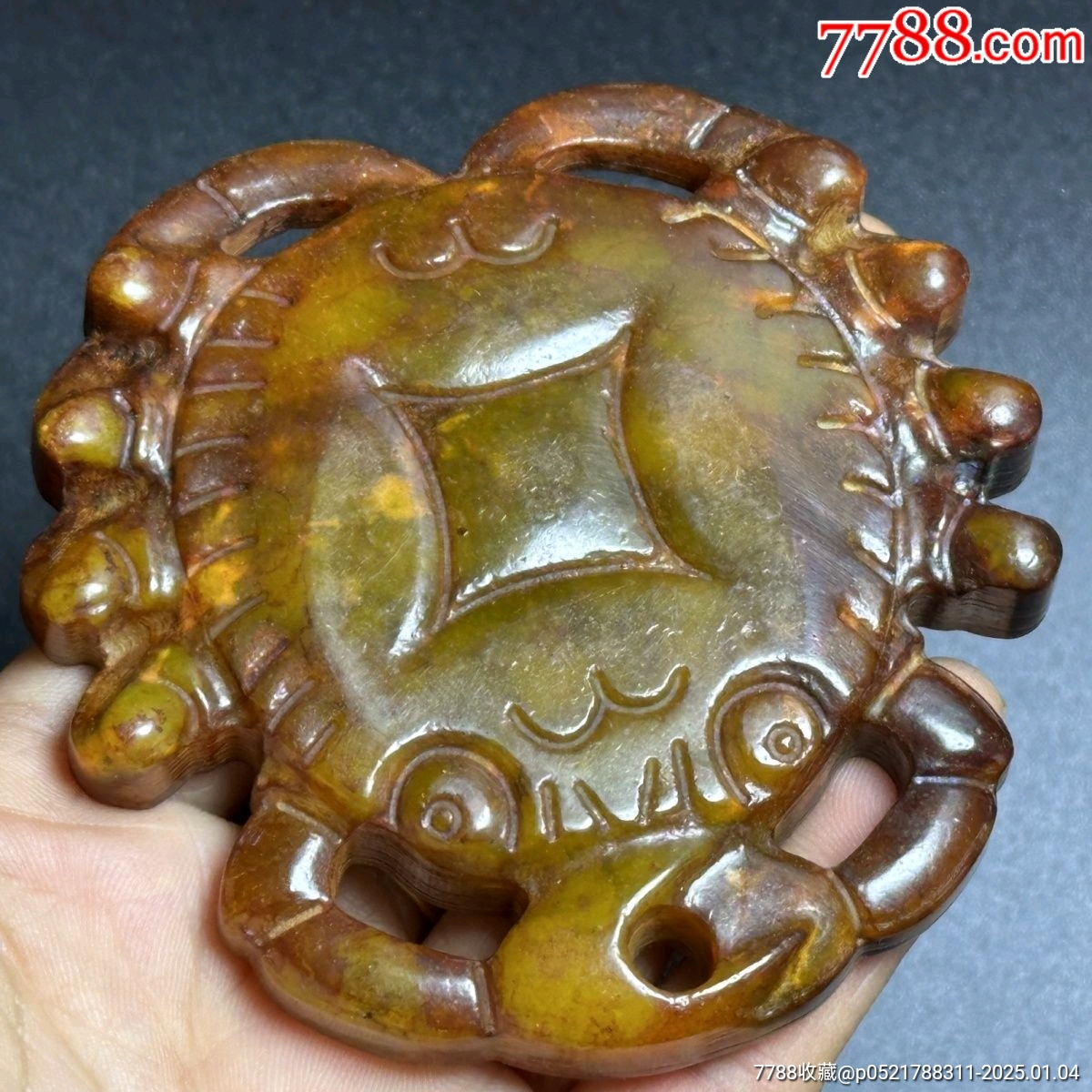 手工雕刻八方來(lái)財(cái)螃蟹擺件_價(jià)格200元【新匯創(chuàng)億商行】_第1張_7788收藏__收藏?zé)峋€