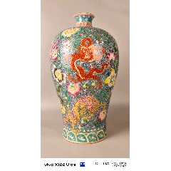 乾隆年製珐琅彩梅瓶 乾隆年製珐琅彩梅瓶