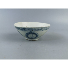 明青花花卉碗，底款“元和”？-青花瓷-7788红宝书
