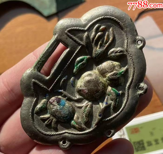 福壽三多高浮雕銀鎖（已評(píng)級(jí)保真！）_價(jià)格398元【優(yōu)品好店】_第9張_7788收藏__收藏?zé)峋€