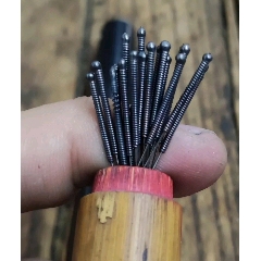 古玩舊藏中醫(yī)仙鶴竹筒銀20支_雷雷的店