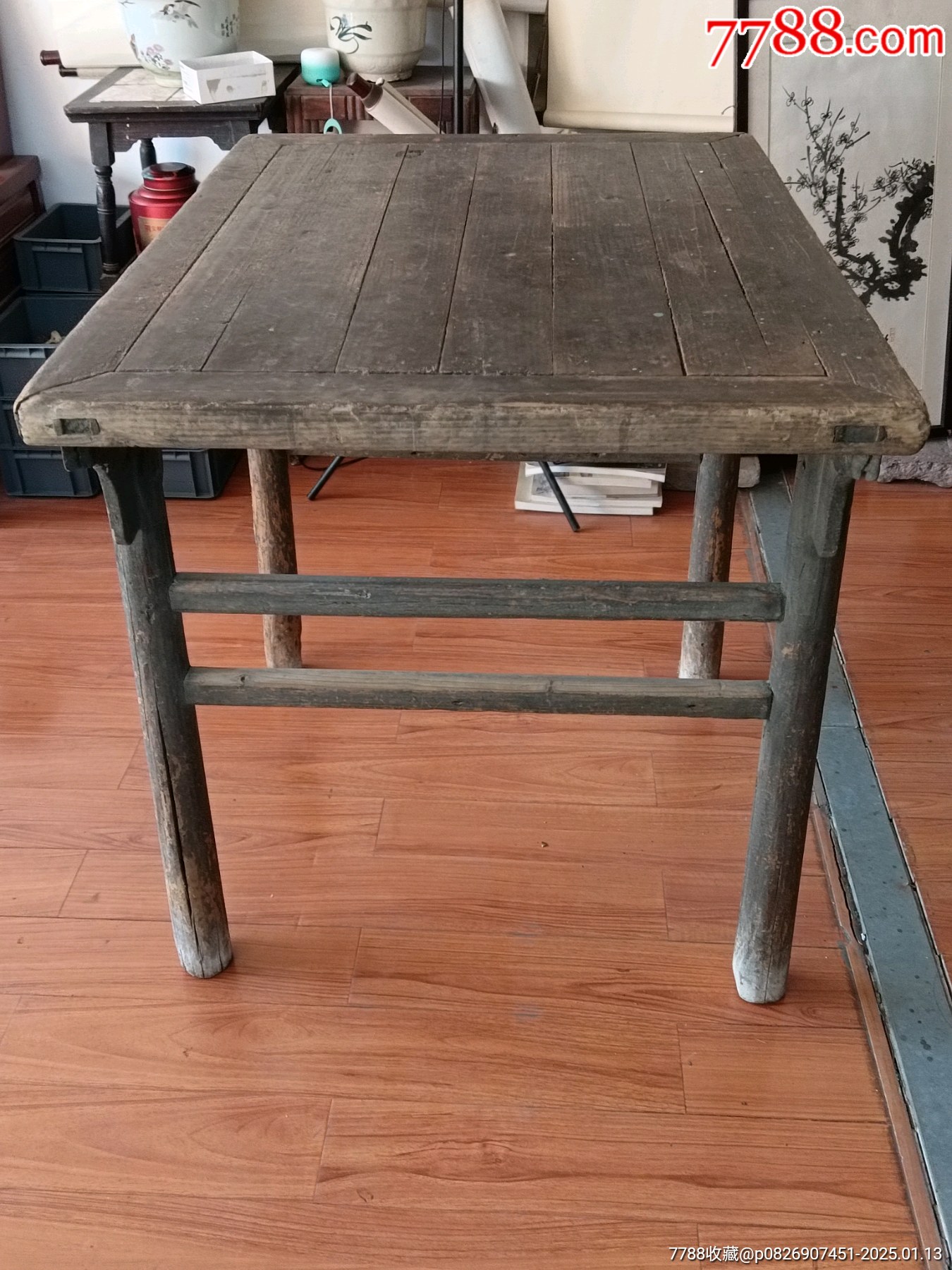 老家具,明式家具,酒桌,棋桌,平头案,古代江南地区典型器物,苏作,四周可能是榉木-价格:450元-se104769305-其他木制用品-零售 ...