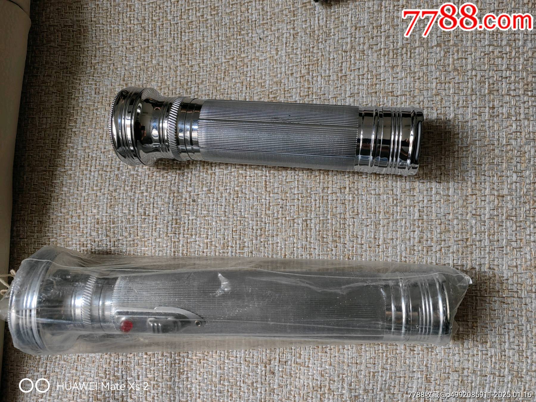燈泡手電筒，80年代鐵皮手電筒_價(jià)格120元【曇花一現(xiàn)店】_第3張_7788收藏__收藏?zé)峋€