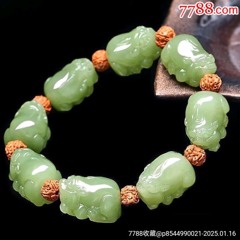 和田玉核桃貔貅收藏手串_價(jià)格288元【新匯創(chuàng)億商行】_第2張_7788收藏__收藏?zé)峋€