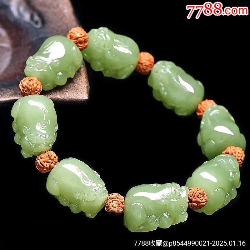 和田玉核桃貔貅收藏手串_價(jià)格288元【新匯創(chuàng)億商行】_第4張_7788收藏__收藏?zé)峋€