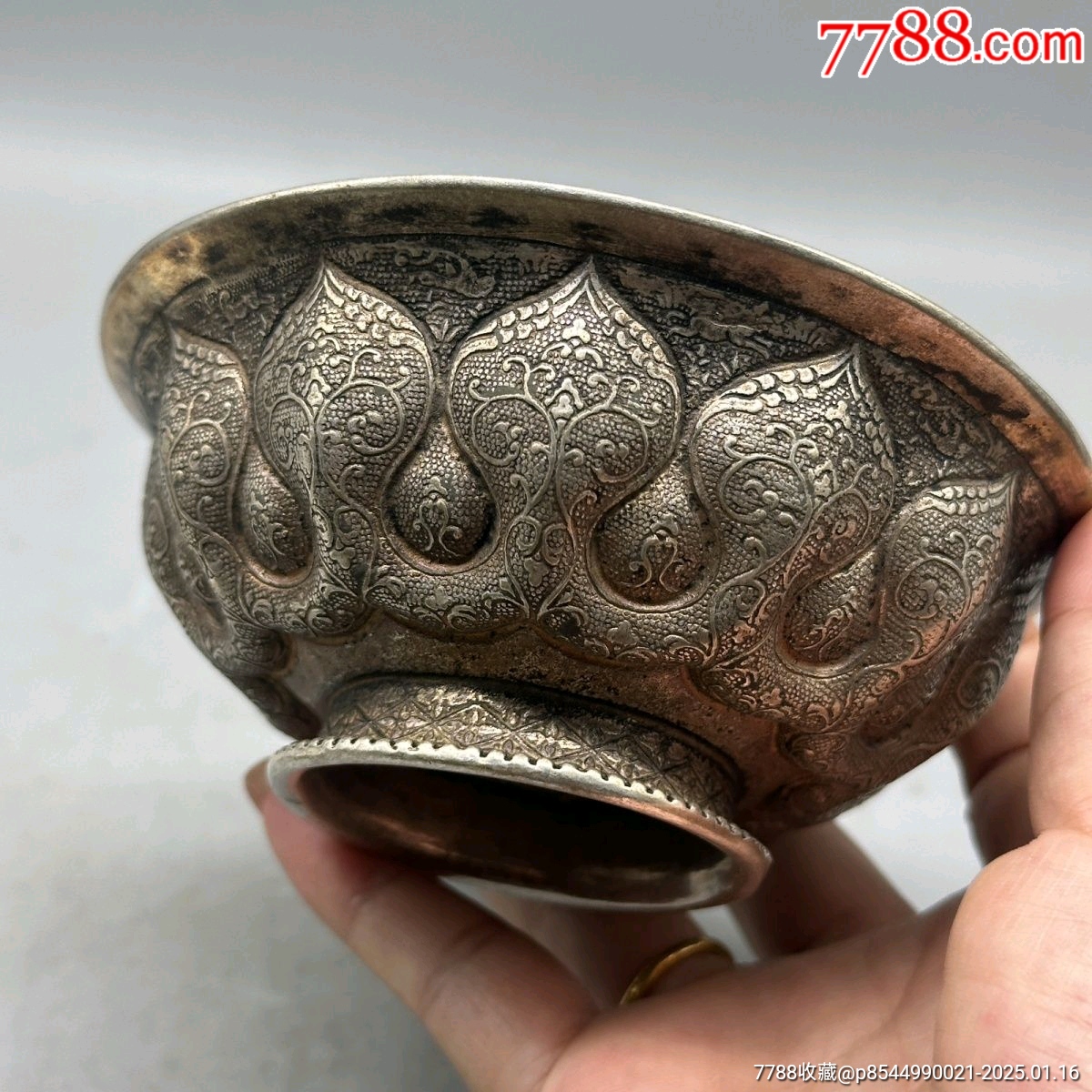 仿唐貞觀銀器手工擺件鎏金瑞獸銀碗鴻雁鴛鴦_價(jià)格560元【新匯創(chuàng)億商行】_第6張_7788收藏__收藏?zé)峋€