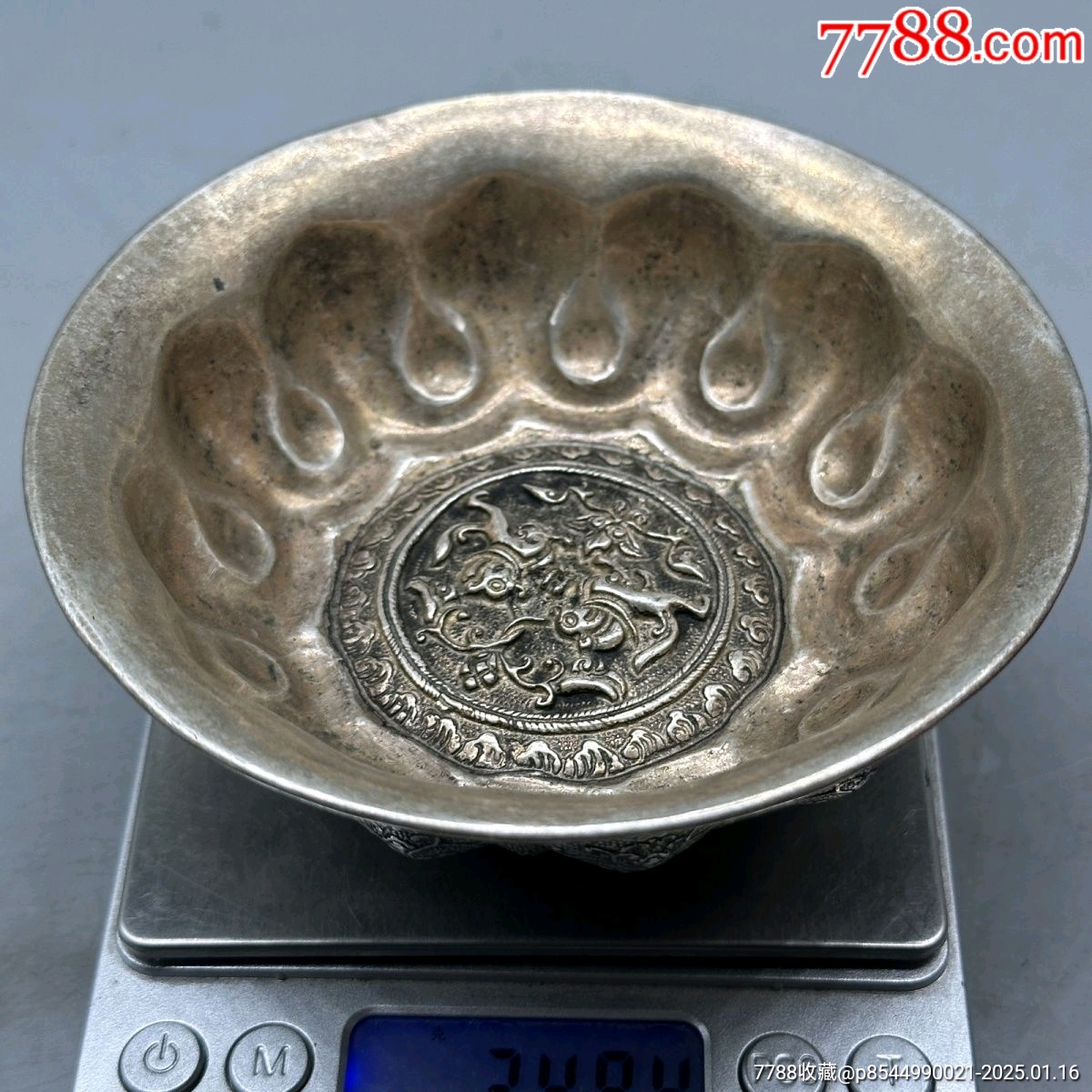 仿唐貞觀銀器手工擺件鎏金瑞獸銀碗鴻雁鴛鴦_價(jià)格560元【新匯創(chuàng)億商行】_第7張_7788收藏__收藏?zé)峋€