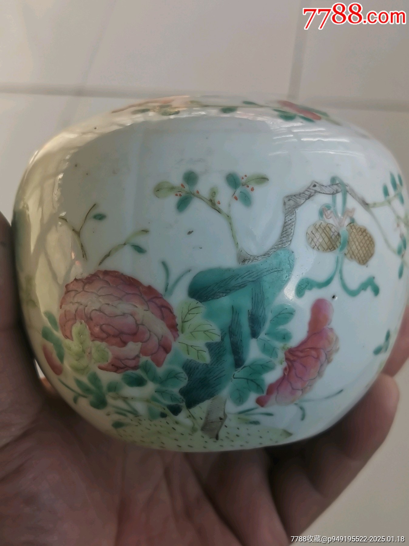 同治粉彩壺改茶葉罐_價(jià)格1350元_第3張_7788收藏__收藏?zé)峋€