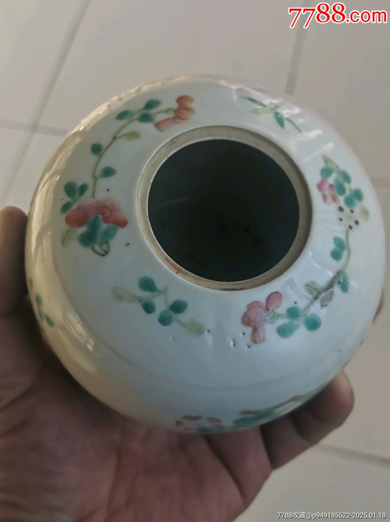同治粉彩壺改茶葉罐_價(jià)格1350元_第5張_7788收藏__收藏?zé)峋€