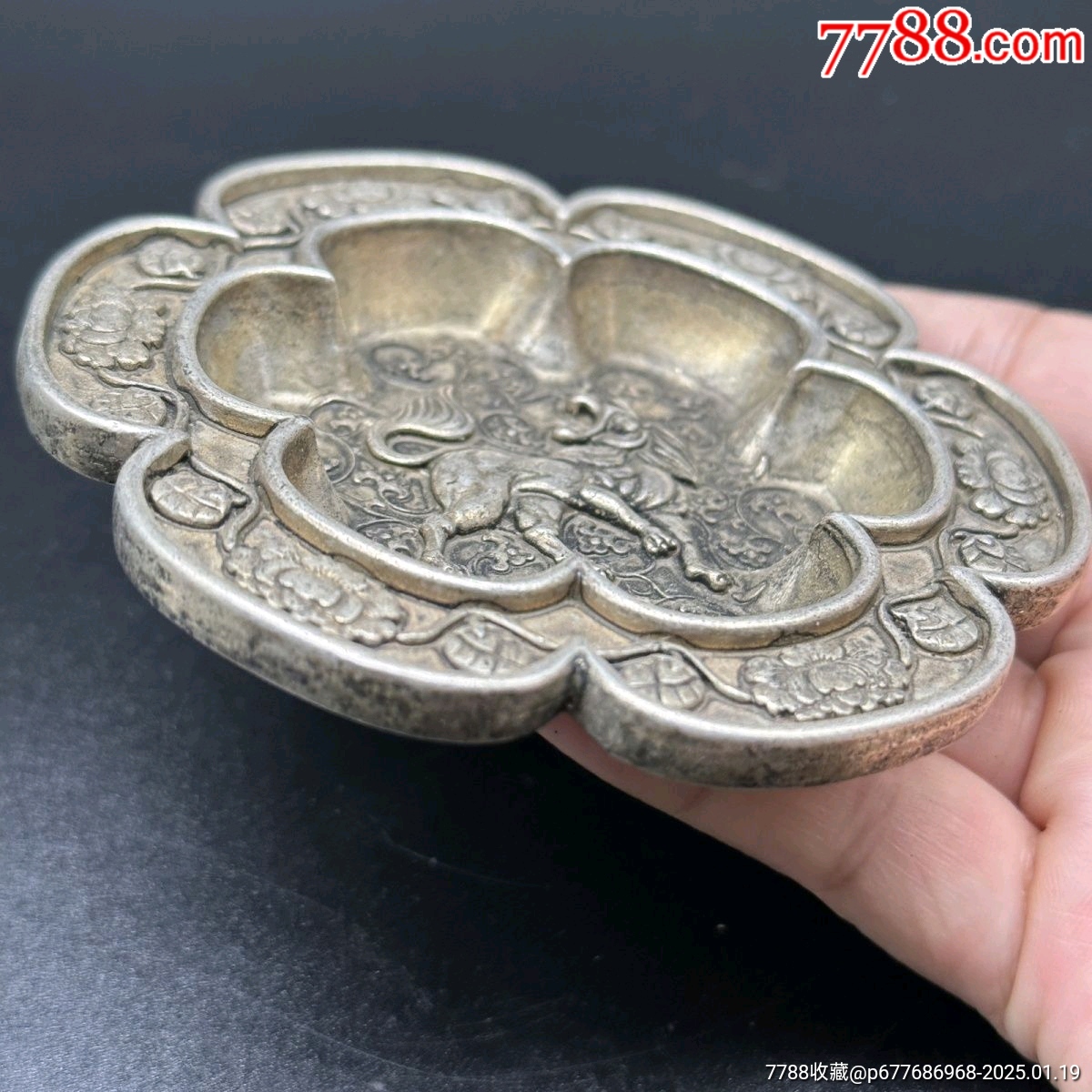 銀器擺件手工雕刻獅子銀盤擺件_價格368元【新匯創(chuàng)億商行】_第4張_7788收藏__收藏熱線
