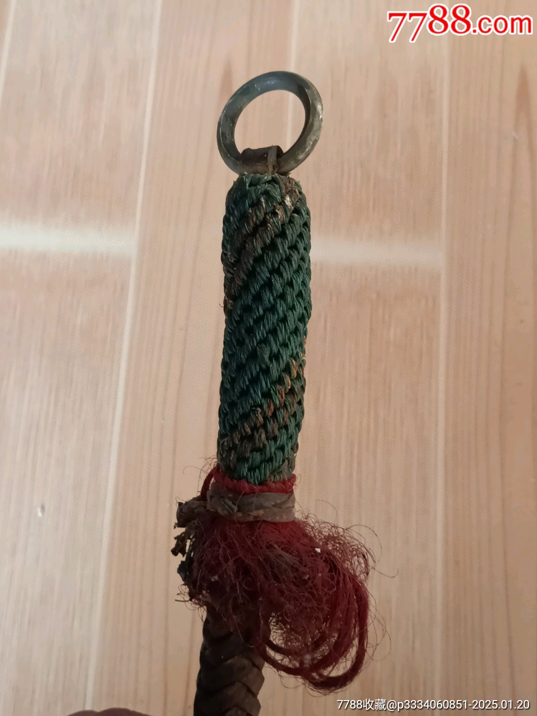 老鞭子，包浆皮壳老道，品相如图，尺寸如图，包老保真_马具/马鞍_第2张_7788书籍