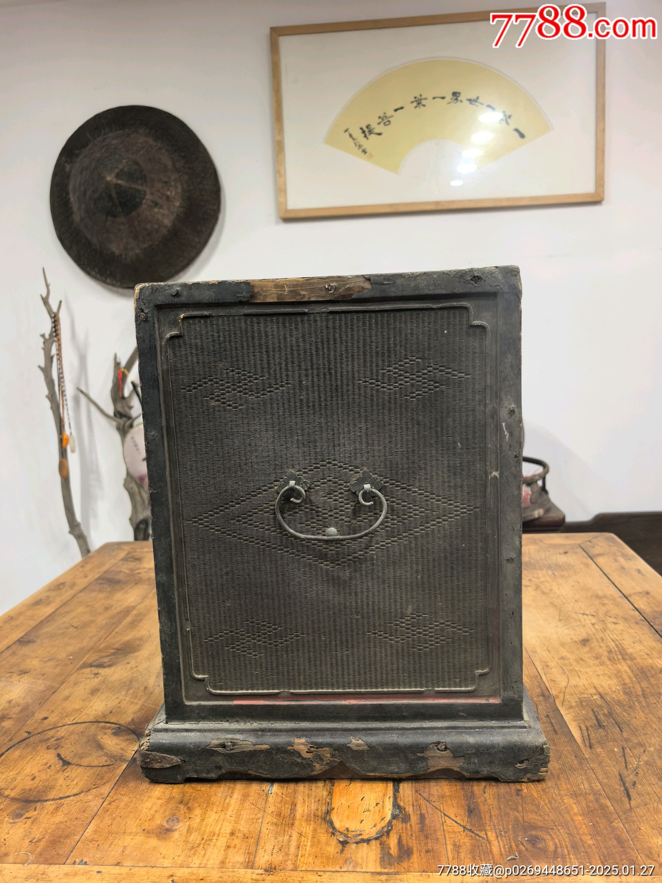 明代清早徽工大漆竹絲書箱_價(jià)格33000元【蘭馨堂古玩收藏藝術(shù)】_第4張_7788收藏__收藏?zé)峋€