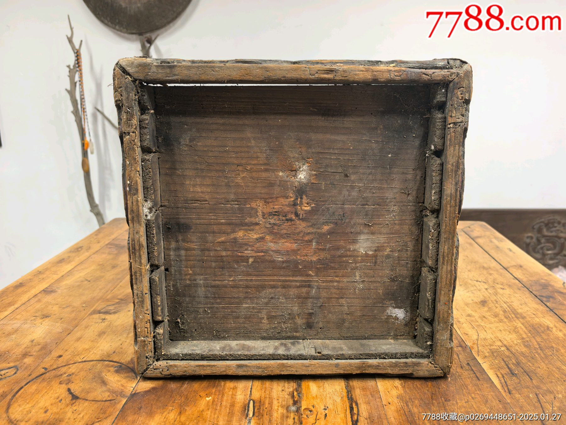明代清早徽工大漆竹絲書箱_價(jià)格33000元【蘭馨堂古玩收藏藝術(shù)】_第13張_7788收藏__收藏?zé)峋€