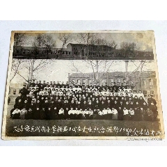 1949年吉林省延吉縣立河南小學(xué)校第五回畢業(yè)生紀(jì)念攝影！
