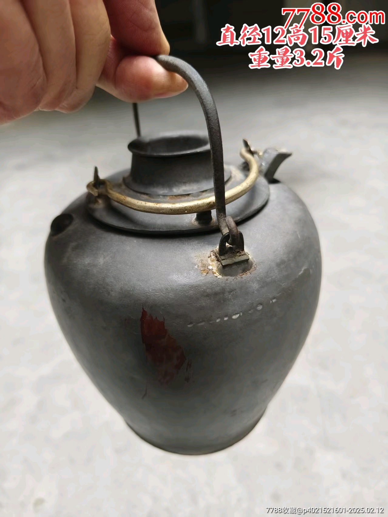 煎茶道具 古錫 点銅款 茶壷 茶心壷 約278g M R4678 【公式通販】