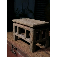 匠人純手工侘寂風(fēng)木制小板凳干泡小茶臺(tái)底座擺件裝飾件民國(guó)(se105313474)
