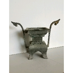 老锡器香炉，点铜锡香炉，老锡香炉-锡壶/锡器-7788旧书网