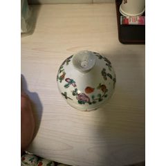 民國(guó)粉彩茶葉罐一個(gè)，包老保真，全品像，嘎嘎精品，放漏(se105442128)