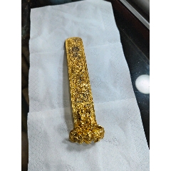 金凤祥足赤金锭一枚_其他金器_鹤鸣阁【7788旧书网】