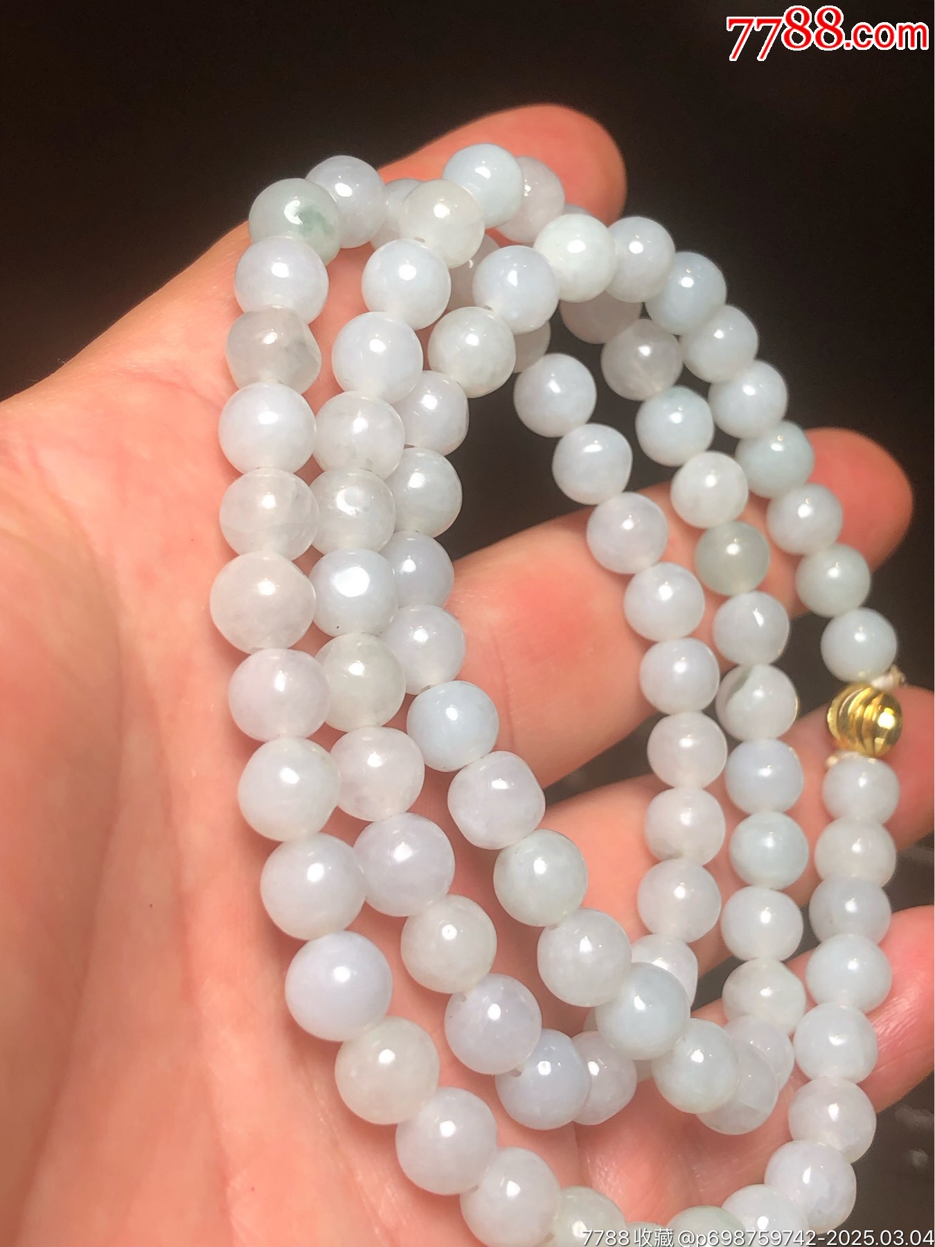 天然翡翠A貨糯種珠串_價(jià)格248元_第8張_7788收藏__收藏?zé)峋€(xiàn)