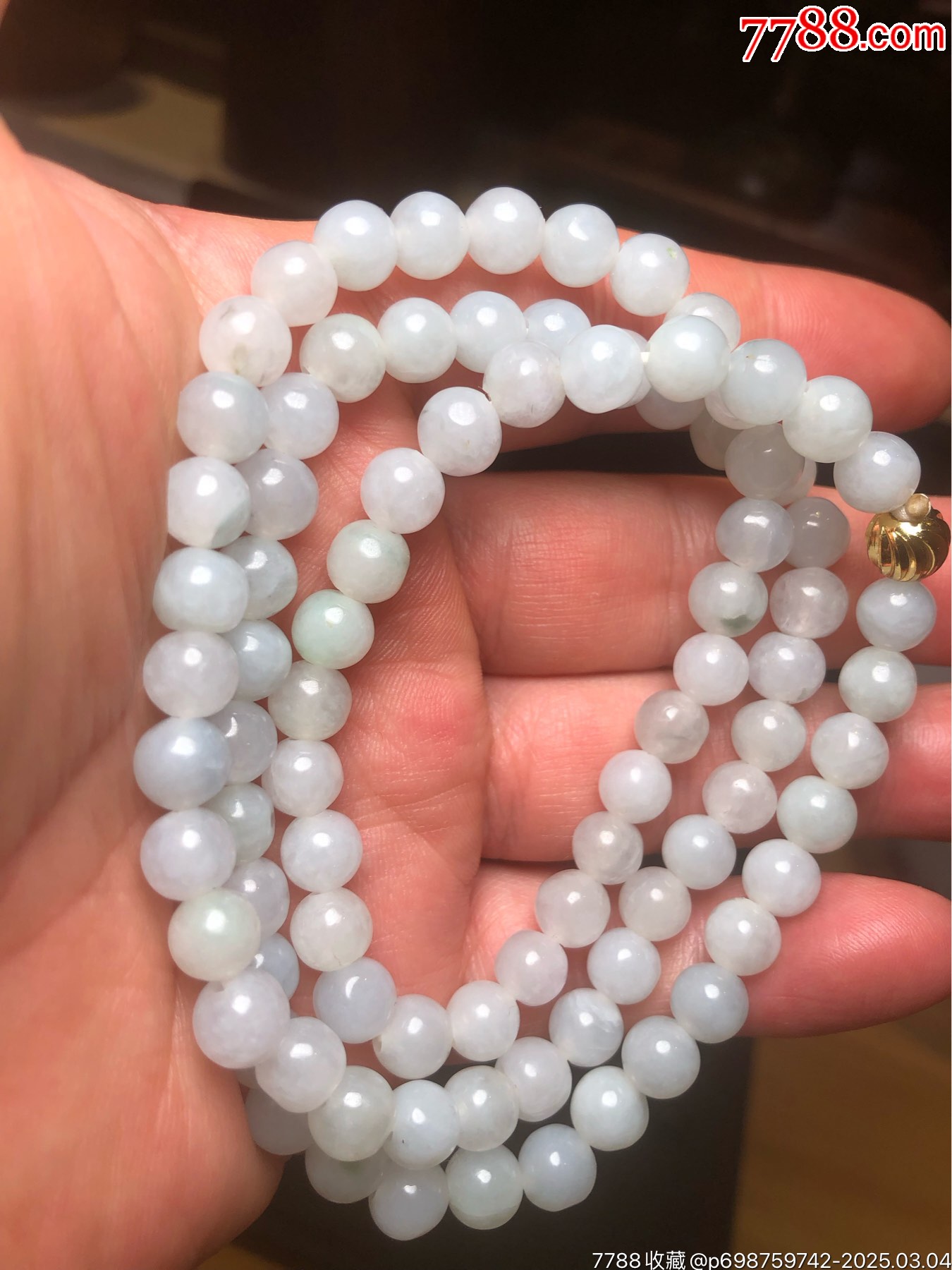 天然翡翠A貨糯種珠串_價(jià)格248元_第10張_7788收藏__收藏?zé)峋€(xiàn)