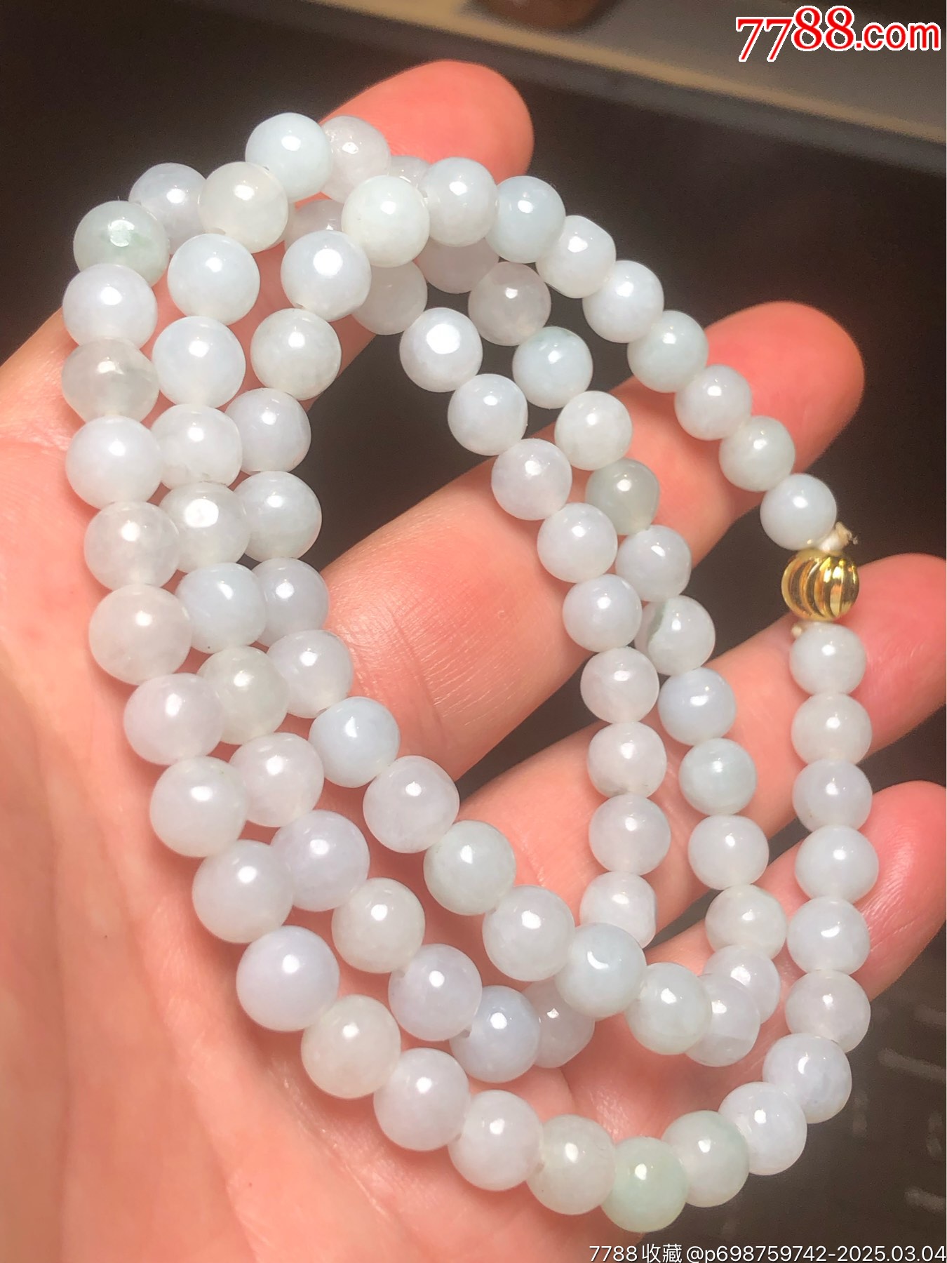 天然翡翠A貨糯種珠串_價(jià)格248元_第11張_7788收藏__收藏?zé)峋€(xiàn)
