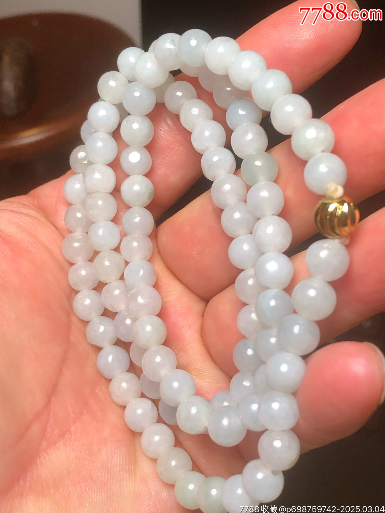 天然翡翠A貨糯種珠串_價(jià)格248元_第17張_7788收藏__收藏?zé)峋€(xiàn)