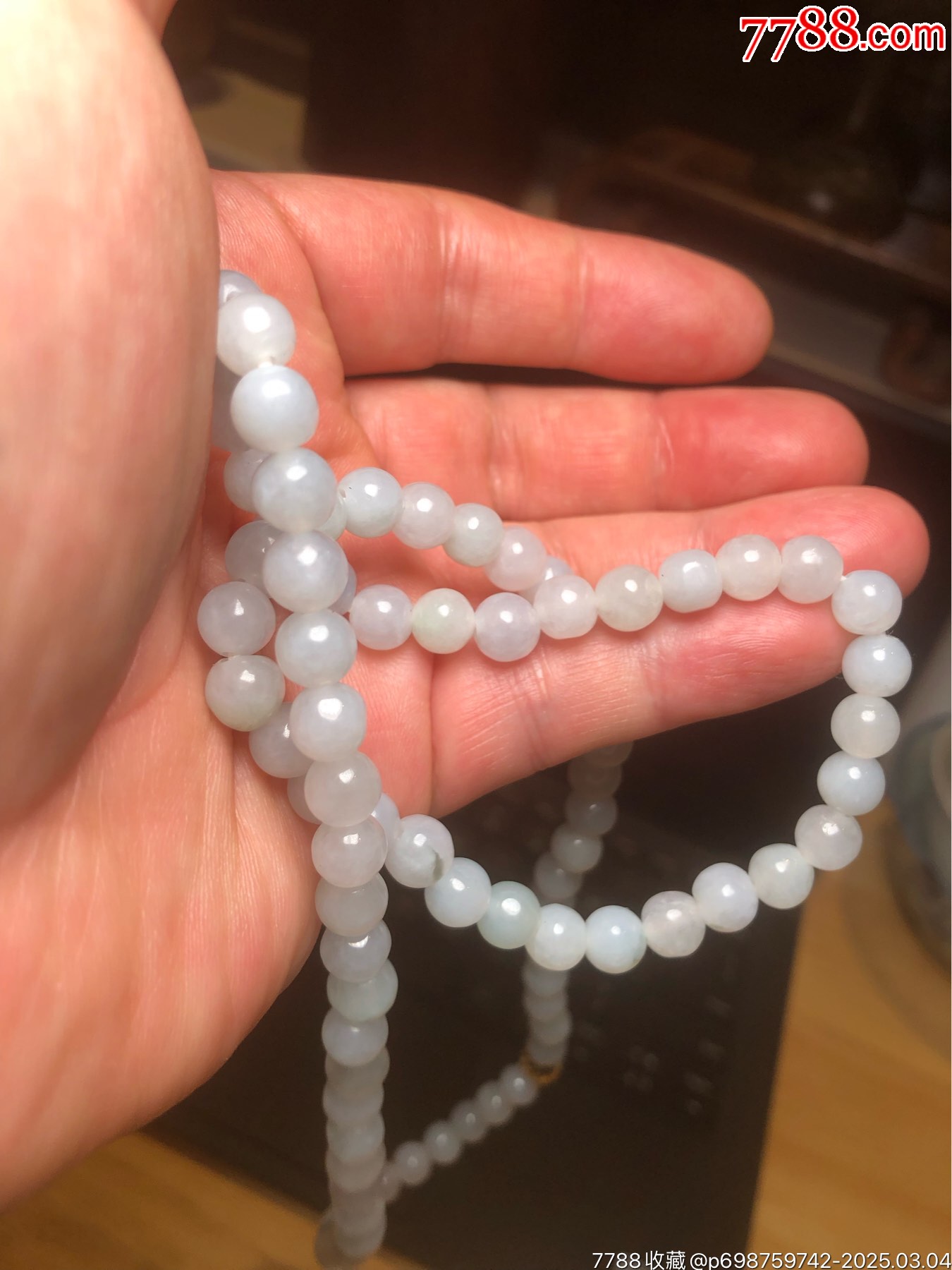 天然翡翠A貨糯種珠串_價(jià)格248元_第19張_7788收藏__收藏?zé)峋€(xiàn)