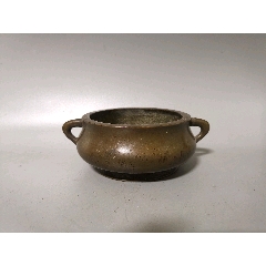 清代石叟作嵌银丝香炉,_铜炉_金鱼阁【7788红宝书】 清代石叟作嵌银丝香炉,_铜炉_金鱼阁【7788红宝书】