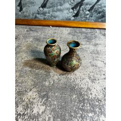铜胎珐琅彩花瓶_其他景泰蓝/珐琅_广州华照堂【7788旧书网】
