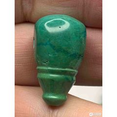 天然綠松石三通(se105588702)_英念文玩