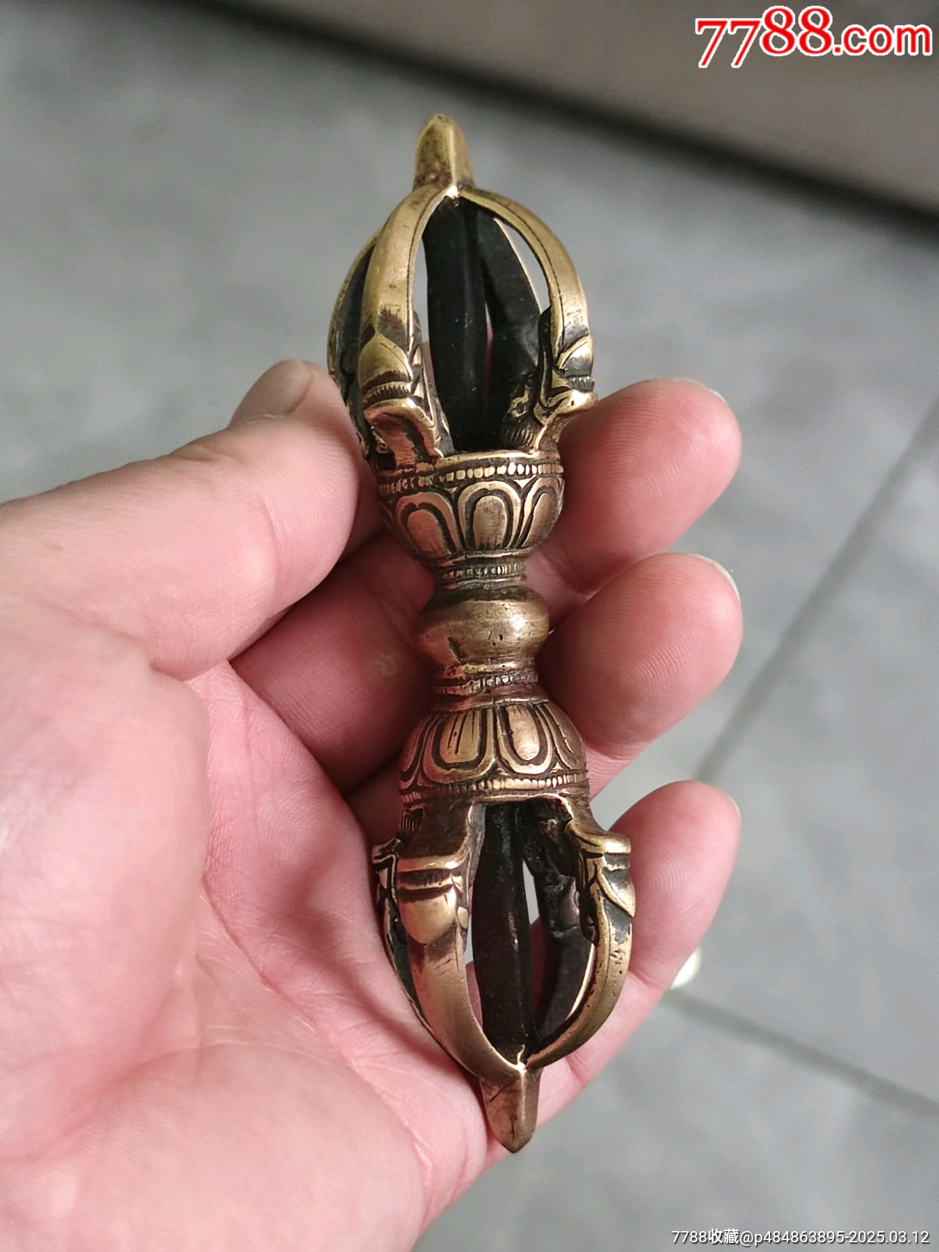 藏传金刚杵-价格:5000元-se105606904- 其它佛/道藏品-零售-7788收藏__收藏热线
