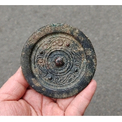 唐代葵花型花鸟镜-铜镜-7788旧书网