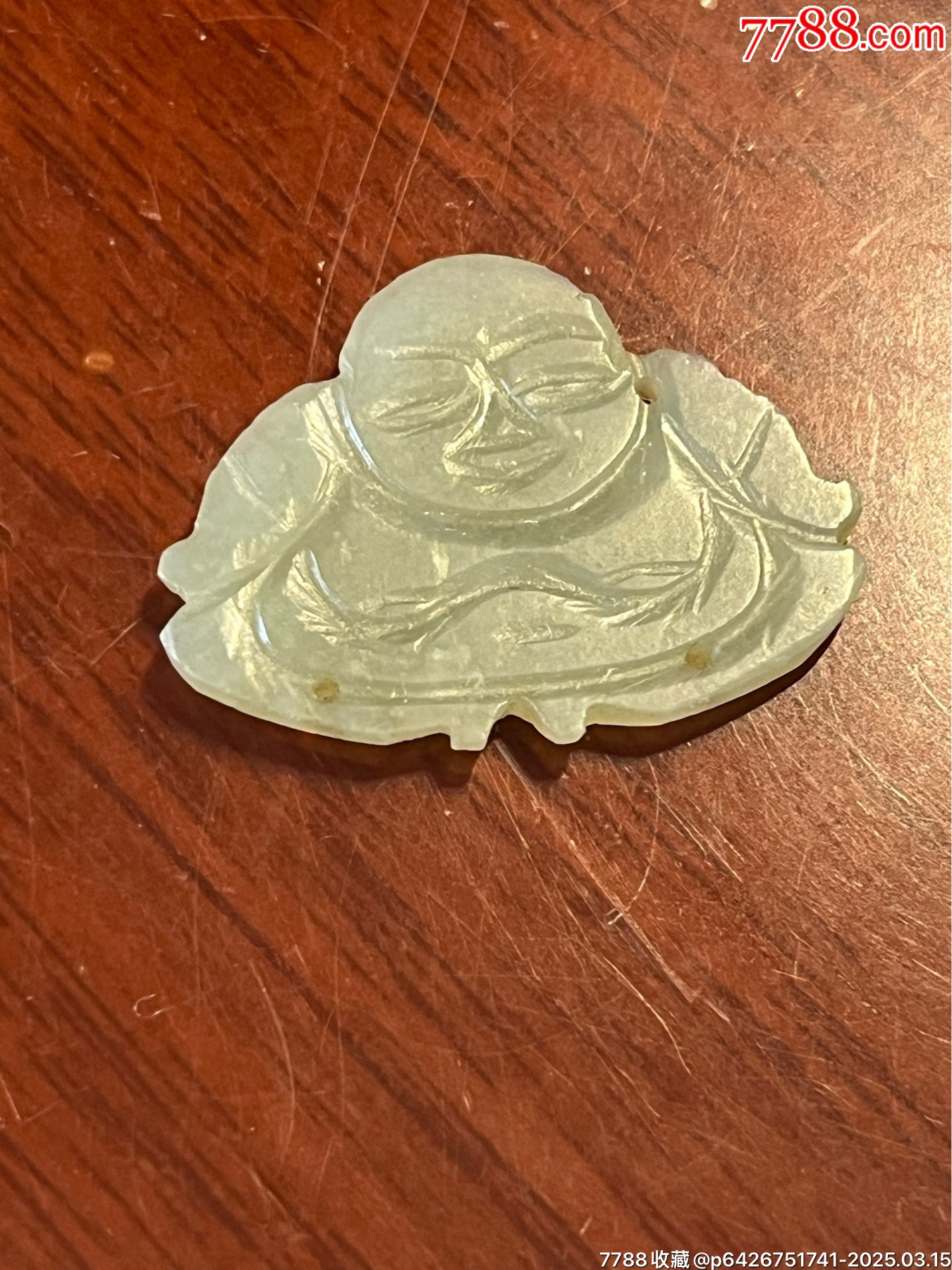 清代和田玉帽花_價格200元【榛子老貨】_第1張_7788收藏__收藏?zé)峋€