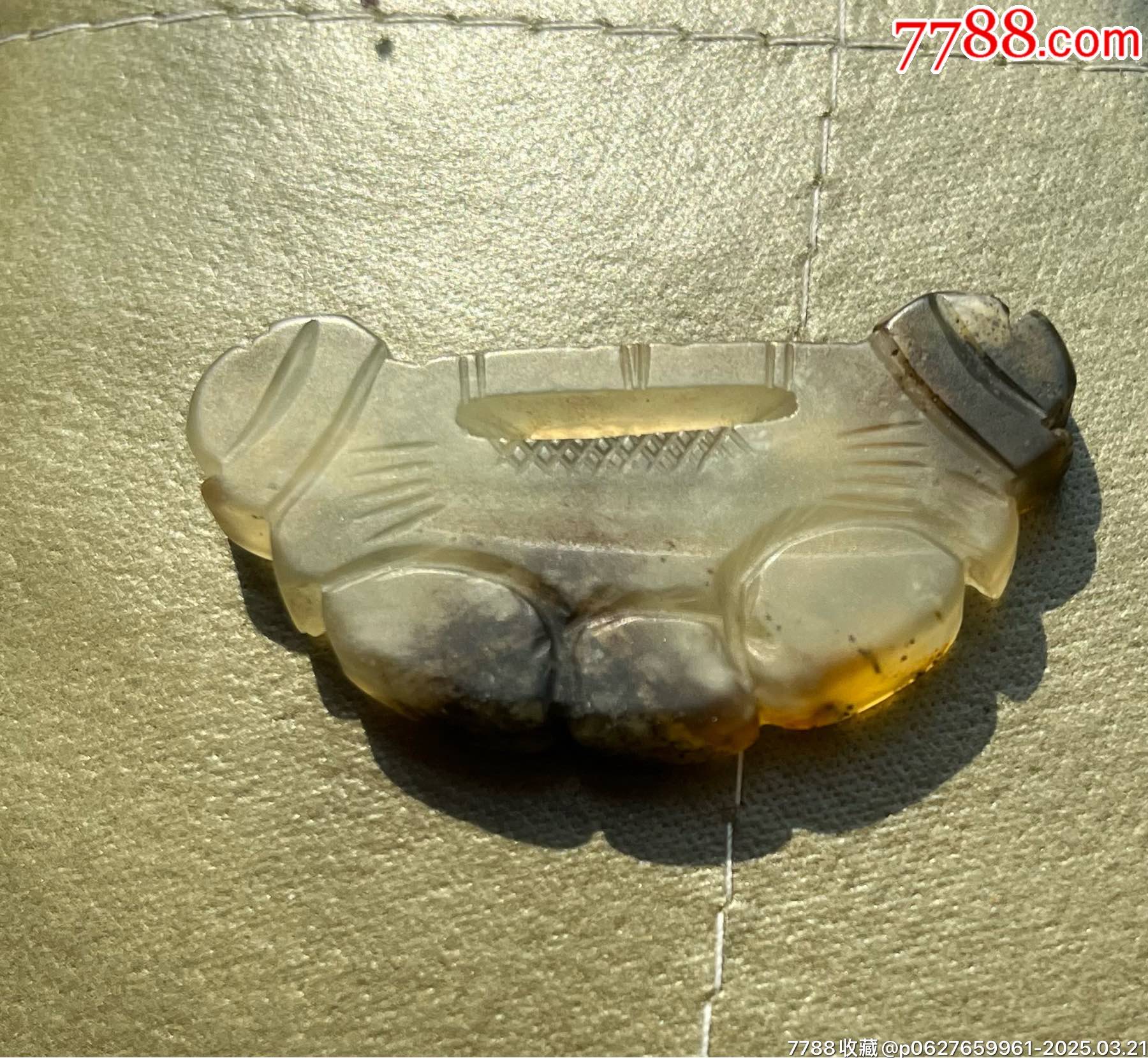 清代岫玉平安鎖_價格360元【榛子老貨】_第4張_7788收藏__收藏熱線