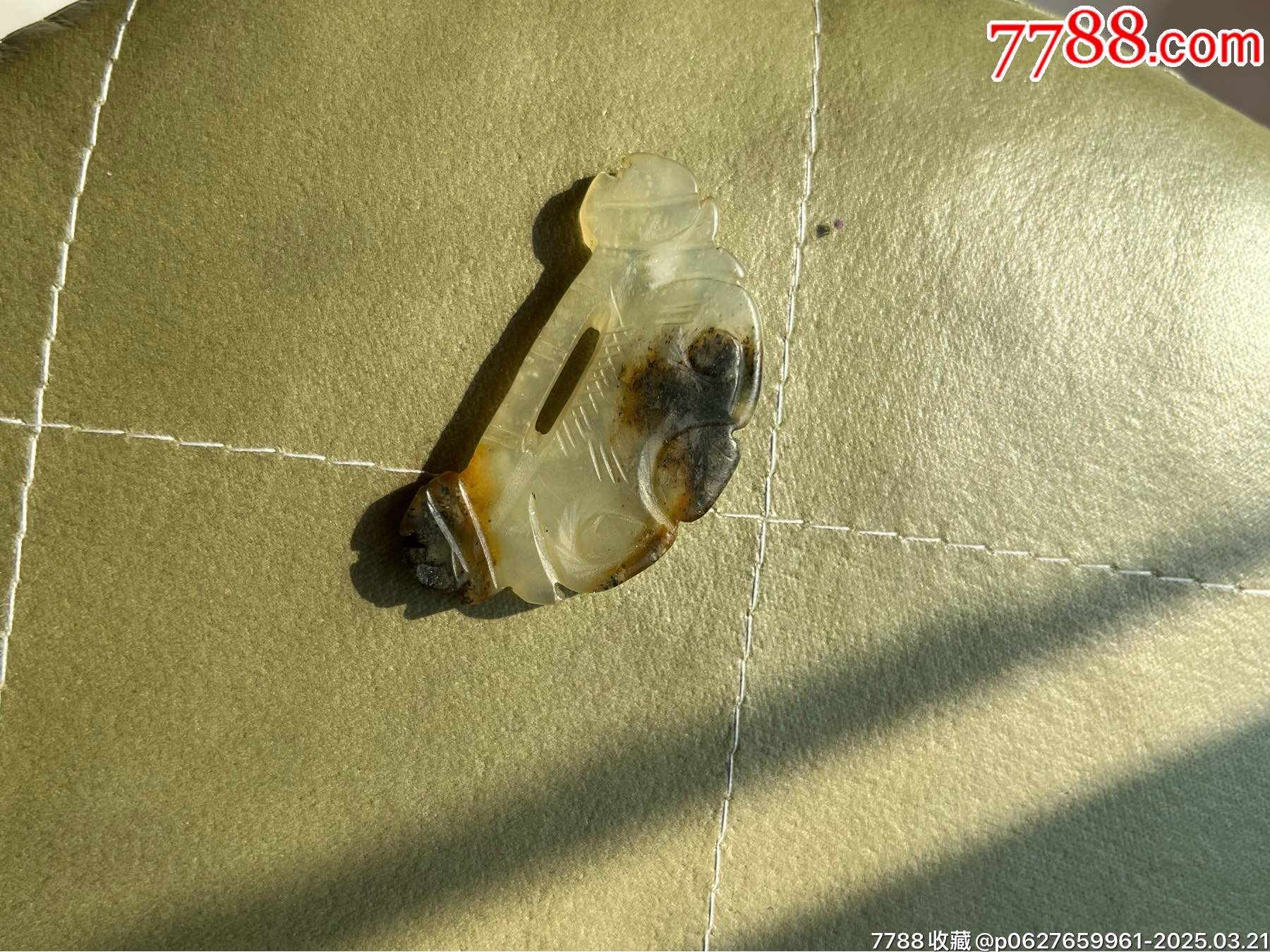 清代岫玉平安鎖_價格360元【榛子老貨】_第7張_7788收藏__收藏熱線