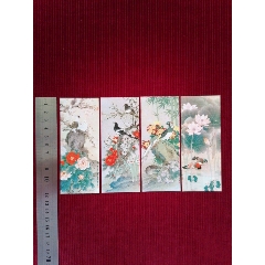 廣告／書簽【喜鵲、鴛鴦、授帶鳥、觀賞鴿】～4張_斯求之家