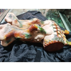 唐三彩(童子抬鼓）(se105794489)