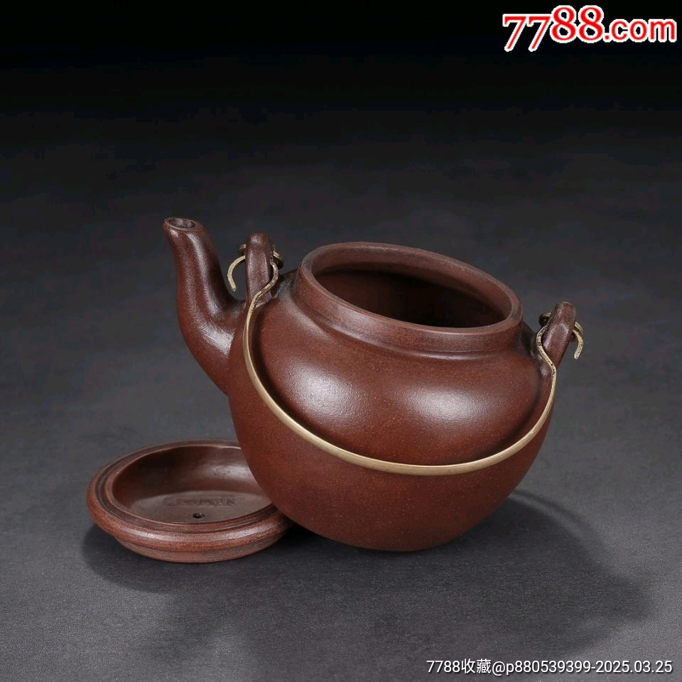 老式紫砂福肚提梁泡茶壺中式手工庫存清倉家用茶具紫砂壺_價(jià)格300元【新匯創(chuàng)億商行】_第4張_7788收藏__收藏?zé)峋€