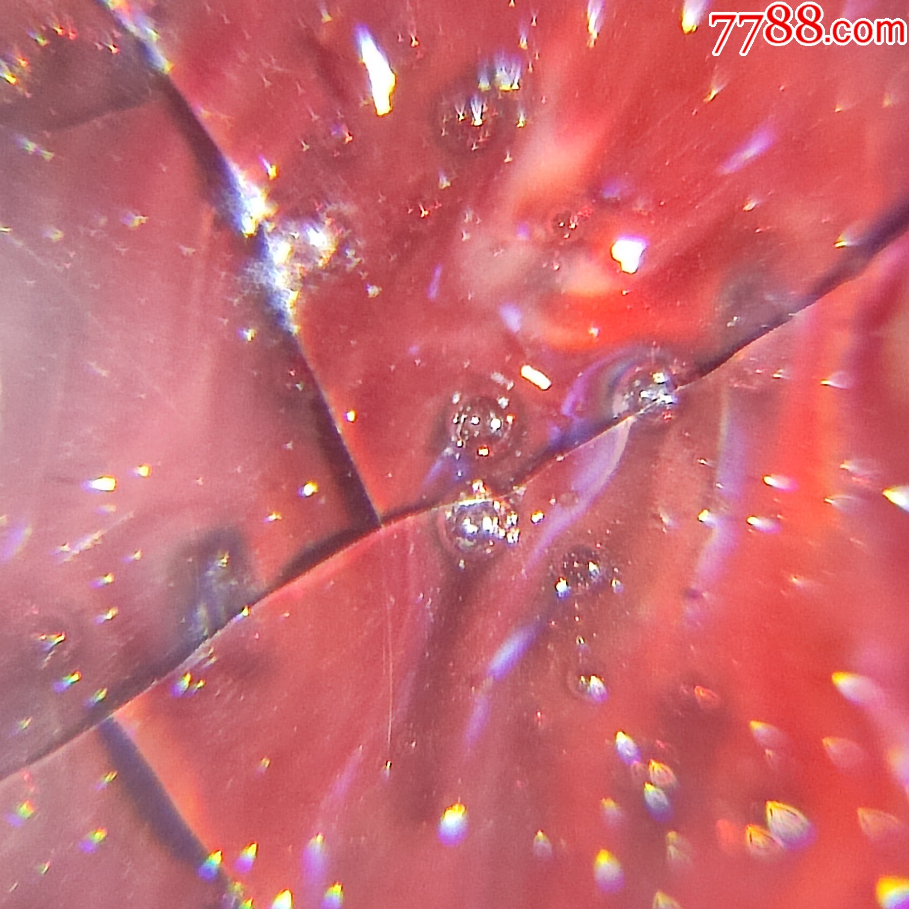 376#藏瓷紅釉窯變釉郎窯紅筆筒口徑8.7cm高15.5cm重800克_價格3456元【呈祥書畫苑】_第6張_7788收藏__收藏?zé)峋€