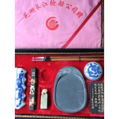 2特价早期墨块江山如画徽州胡开文制包老完好_墨_博钰阁藏品居