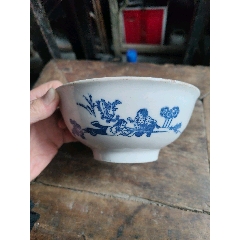 中国古磁器　清青花高碗 中国古磁器 清青花高碗 - メルカリ