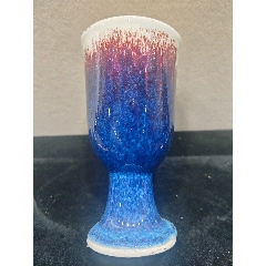 老廠柴燒鈞瓷窯變杯