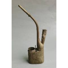 民国铜水烟壶配件_水烟壶/烟袋_老货古玩店【7788旧书网】