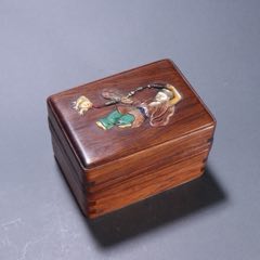 黄花梨盖盒-木盒/木匣-7788旧书网