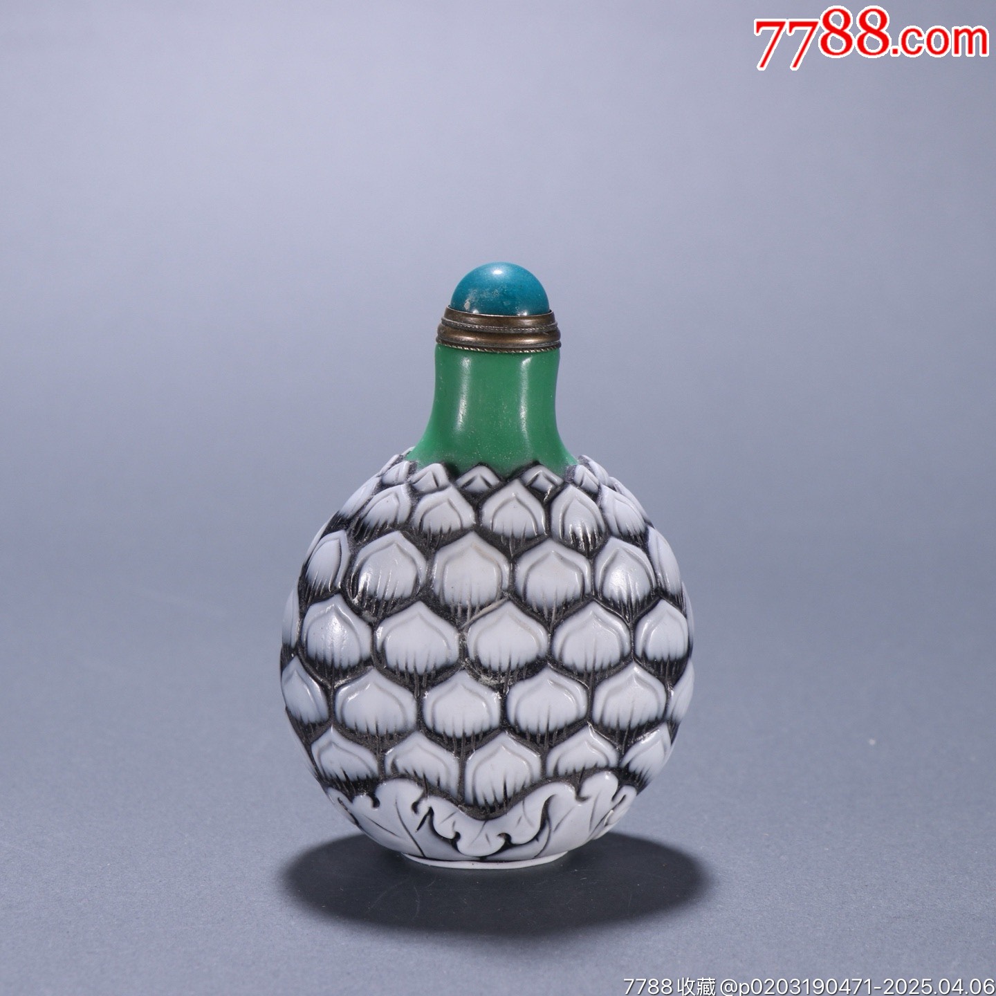 鼻煙壼 琉瑠 套色 唐物 中国美術 清朝 翡翠象嵌 激安買取